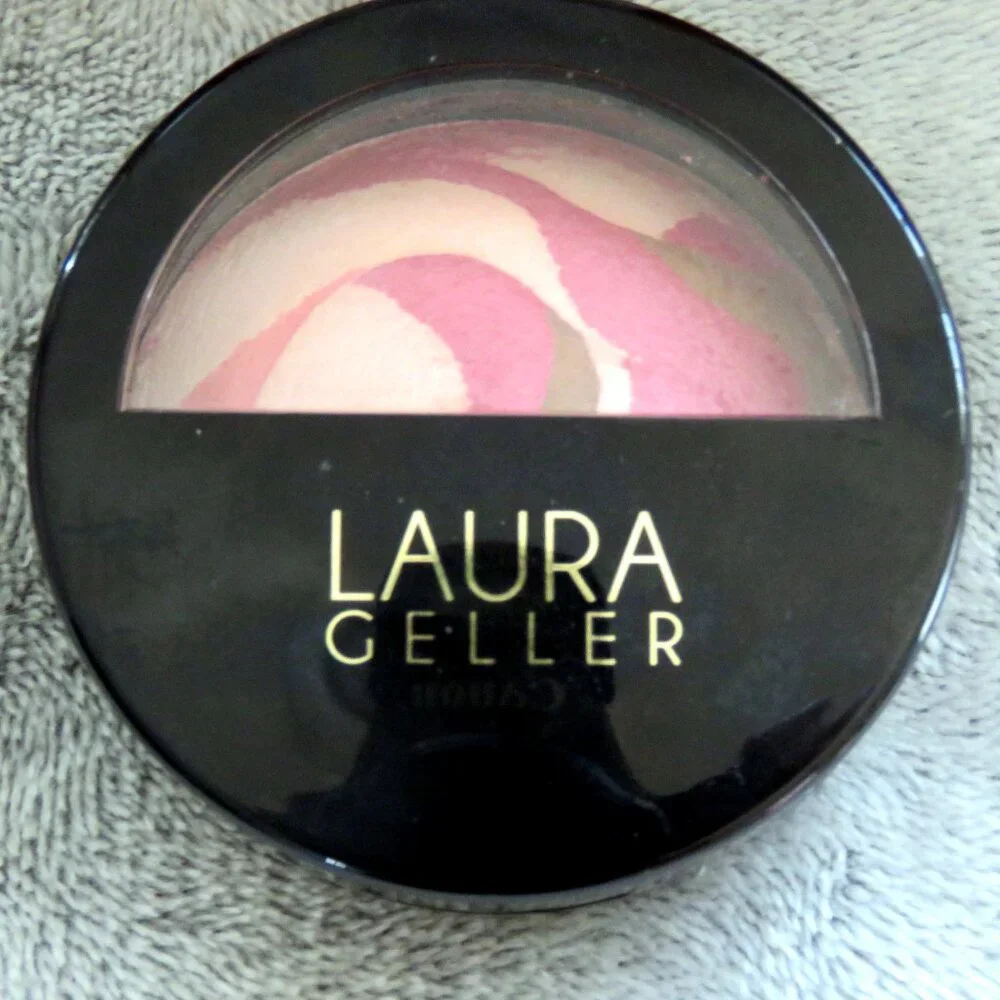 NIB Laura Geller Baked Blush-N-Bronze Strawberry Bronze 0.30 oz